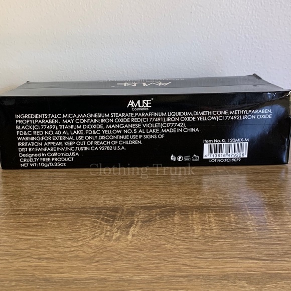 Amuse 2-in-1 Bronzer Highlighter - Light Pink/Light Brown - Picture 3 of 3